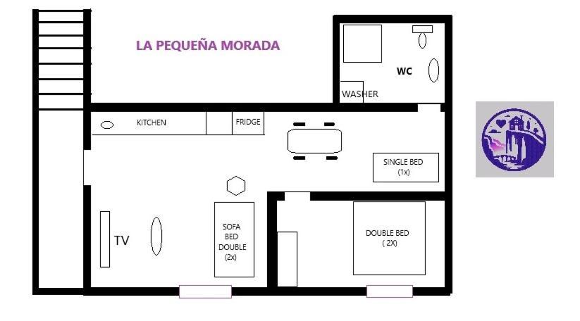 La Pequena Morada Appartement Arcos de la Frontera Buitenkant foto